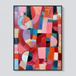 P063 | Divided Field – Modern Abstract Canvas