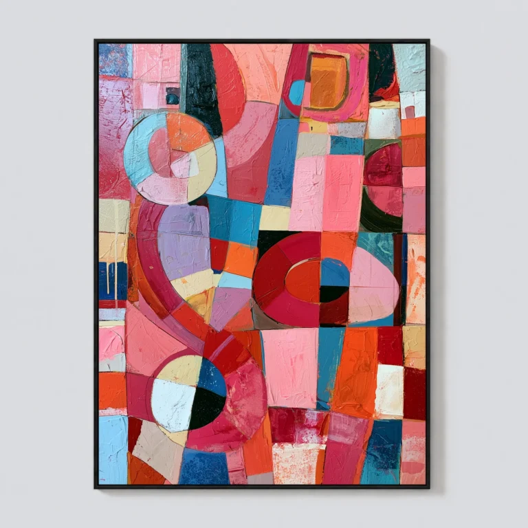 P063 | Divided Field – Modern Abstract Canvas