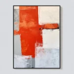 P057 | Dry Line – Textured Abstract Canvas