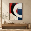 P068 | Held in Tension – Geometric Abstract Wall Art