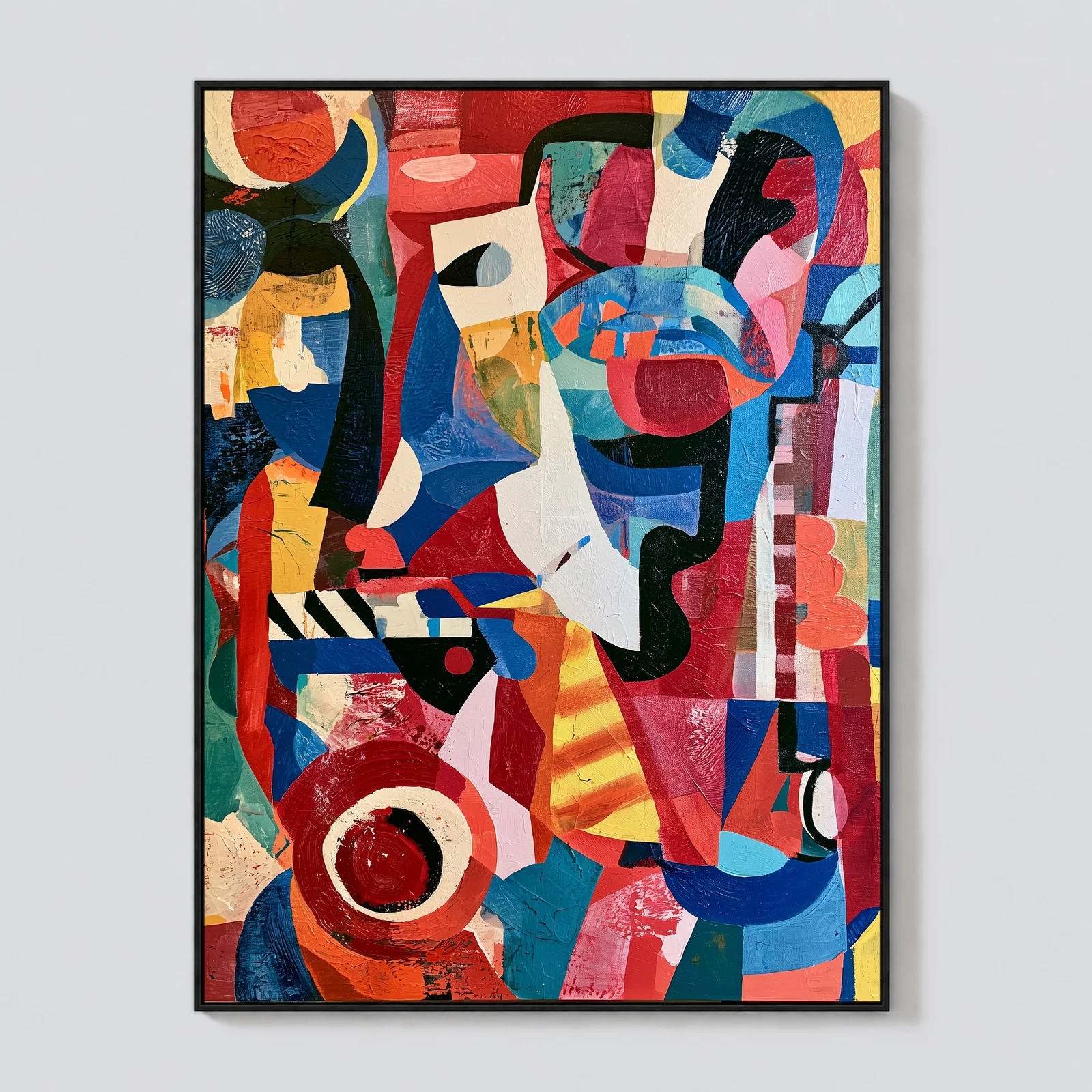 P032 | Kermesse – Colorful Abstract Wall Art