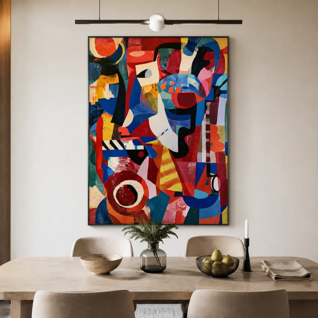 P032 | Kermesse – Colorful Abstract Wall Art