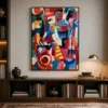 kermesse-colorful-abstract-wall-art-office-1 P032 | Kermesse – Colorful Abstract Wall Art