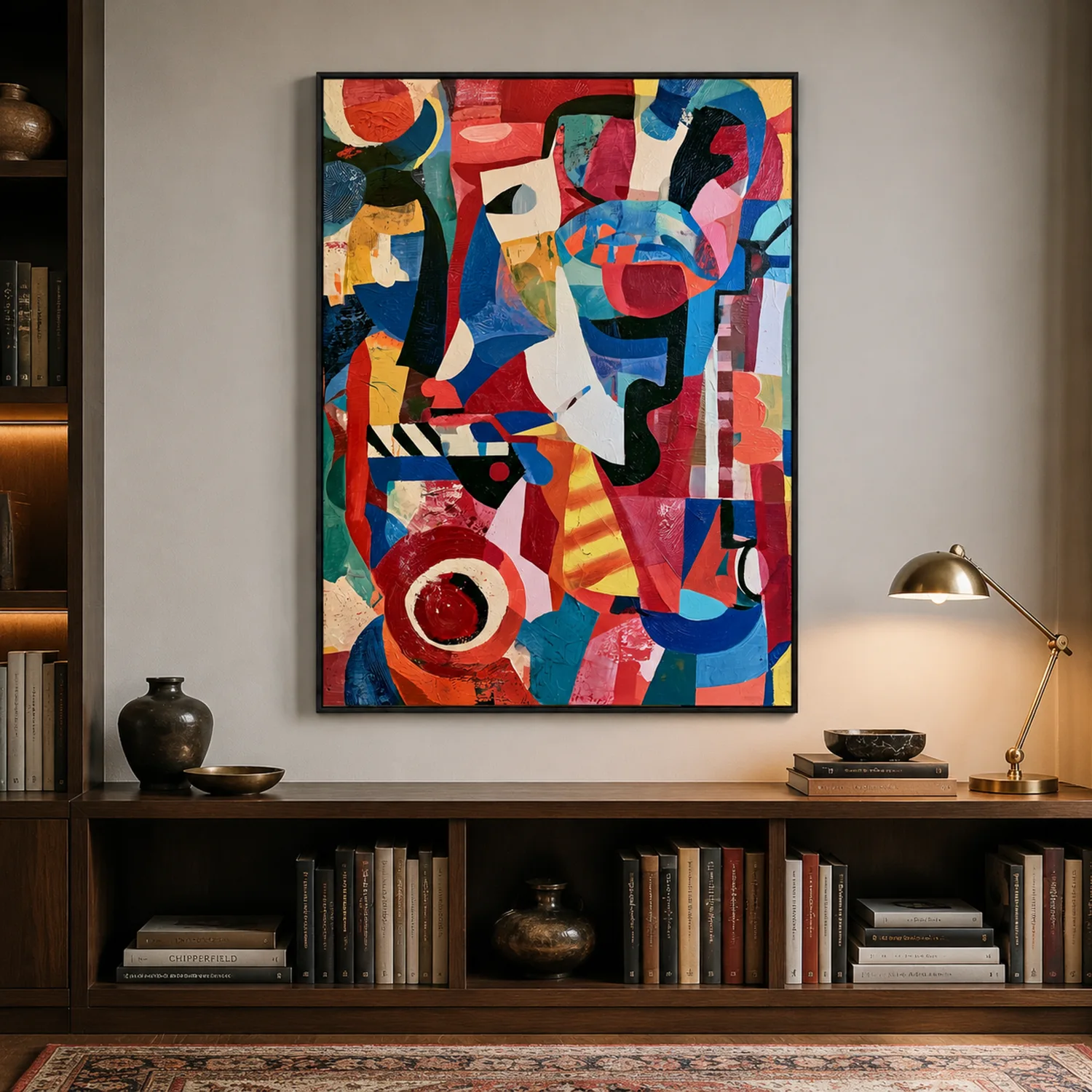 kermesse-colorful-abstract-wall-art-office-1 P032 | Kermesse – Colorful Abstract Wall Art