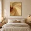 P076 | Light Through – Beige Abstract Wall Art