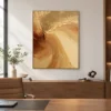 P076 | Light Through – Beige Abstract Wall Art