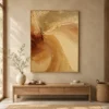 P076 | Light Through – Beige Abstract Wall Art