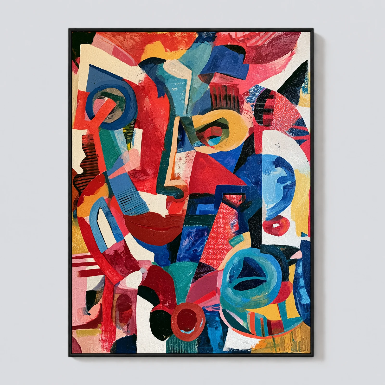 P029 | Meander – Colorful Abstract Wall Art