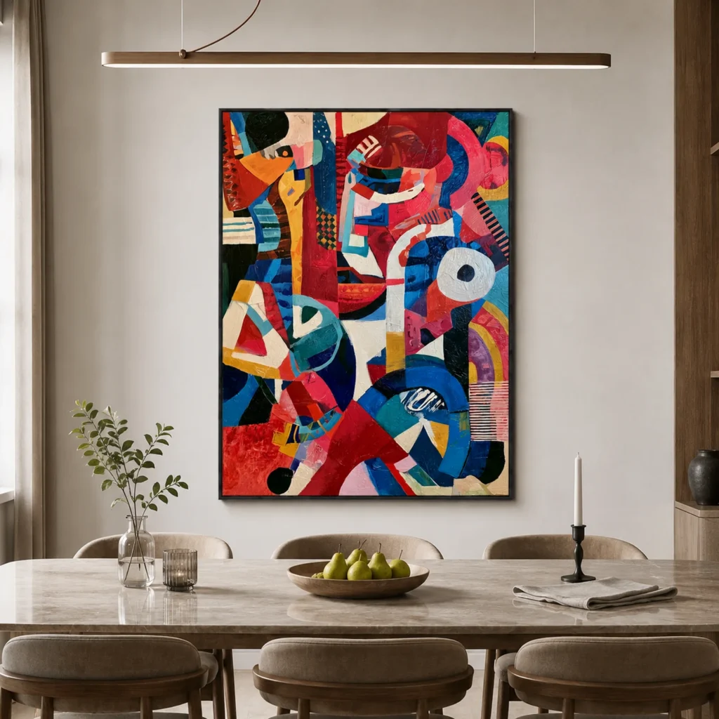 P031 | Nocturne – Colorful Abstract Wall Art