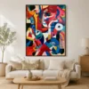 nocturne-colorful-abstract-wall-art-living-room-1 P031 | Nocturne – Colorful Abstract Wall Art