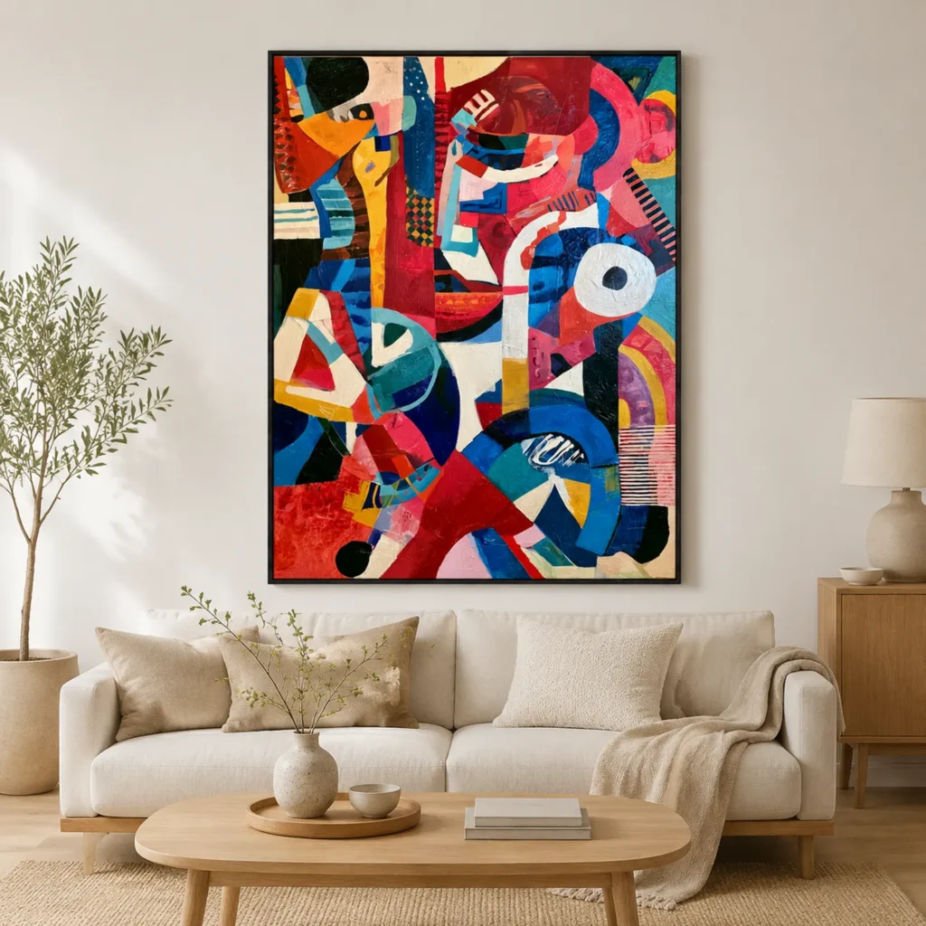 P031 | Nocturne – Colorful Abstract Wall Art