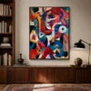 nocturne-colorful-abstract-wall-art-office-1 P031 | Nocturne – Colorful Abstract Wall Art