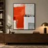 orange-threshold-orange-abstract-wall-art-office-1 P058 | Orange Threshold – Orange Abstract Wall Art