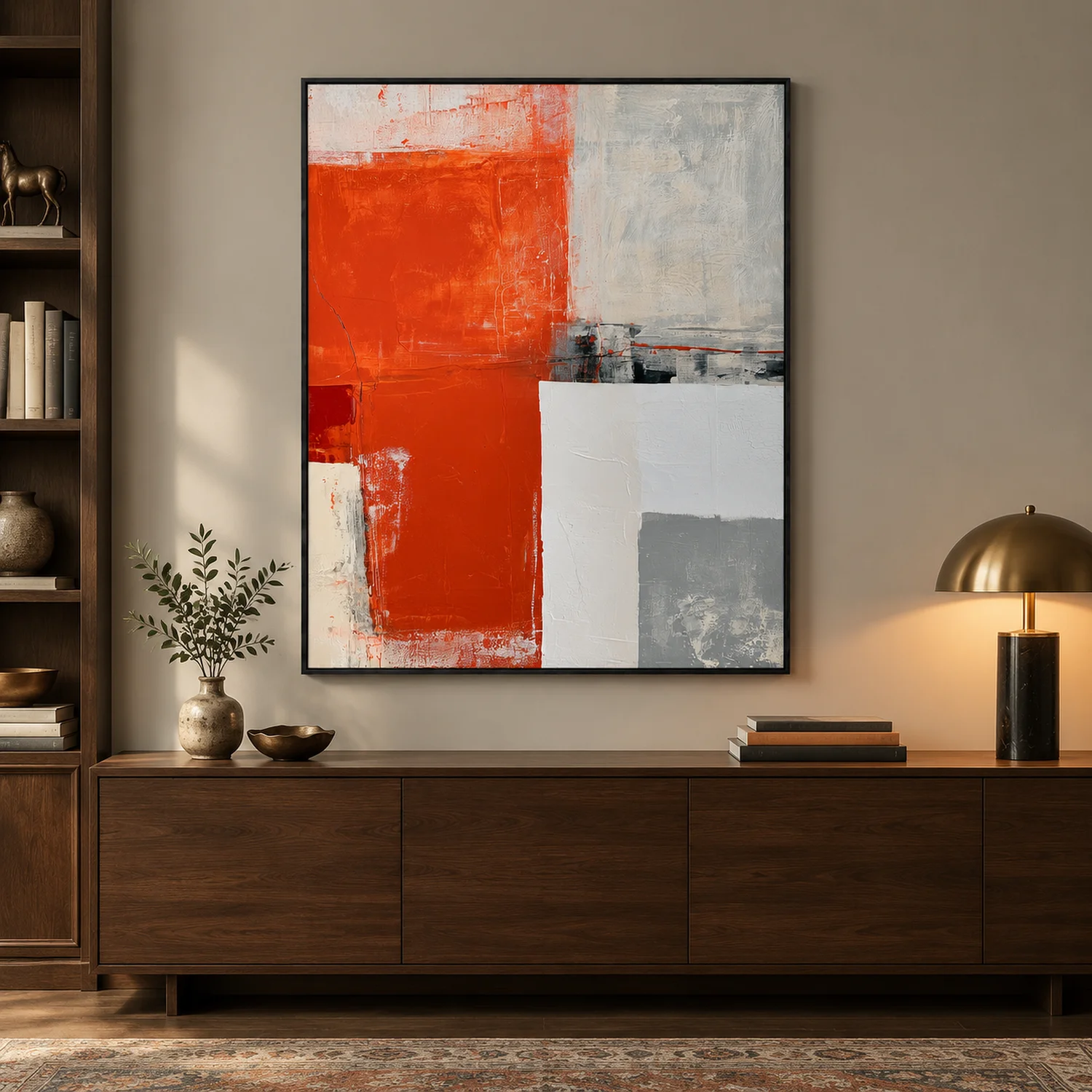 orange-threshold-orange-abstract-wall-art-office-1 P058 | Orange Threshold – Orange Abstract Wall Art