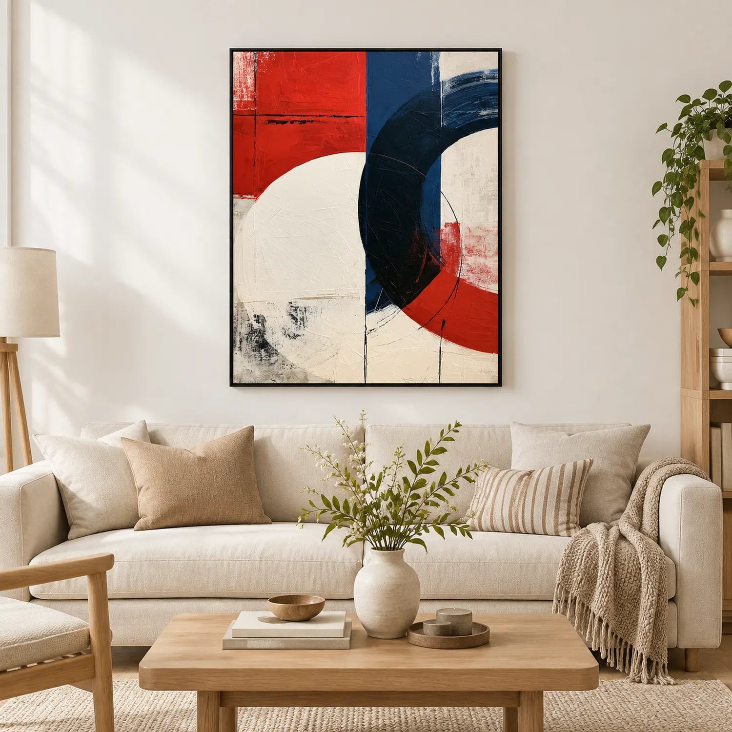 quiet-geometry-textured-abstract-wall-art-display-01 P070 | Quiet Geometry – Textured Abstract Wall Art