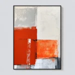 P053 | Split Field – Geometric Abstract Painting