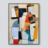 P044 | The Slate Disc – Geometric Abstract Wall Art