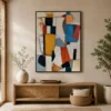 the-standing-stone-geometric-abstract-wall-art-entryway-1 P041 | The Standing Stone – Geometric Abstract Wall Art