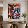 totem-colorful-abstract-wall-art-dining-room-1 P028 | Totem – Colorful Abstract Wall Art