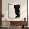 weight-of-absence-black-abstract-wall-art-display-03 P071 | The Weight of Absence – Black Abstract Wall Art