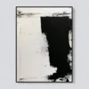 weight-of-absence-black-abstract-wall-art-weight-of-absence-black-abstract-wall-art-T-3x4-black-frame-wall P071 | The Weight of Absence – Black Abstract Wall Art