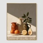 P097 | A Diagonal of Light – Still Life Oil Painting