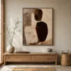 a-narrow-gap-neutral-abstract-wall-art-display-02 P088 | A Narrow Gap – Neutral Abstract Wall Art