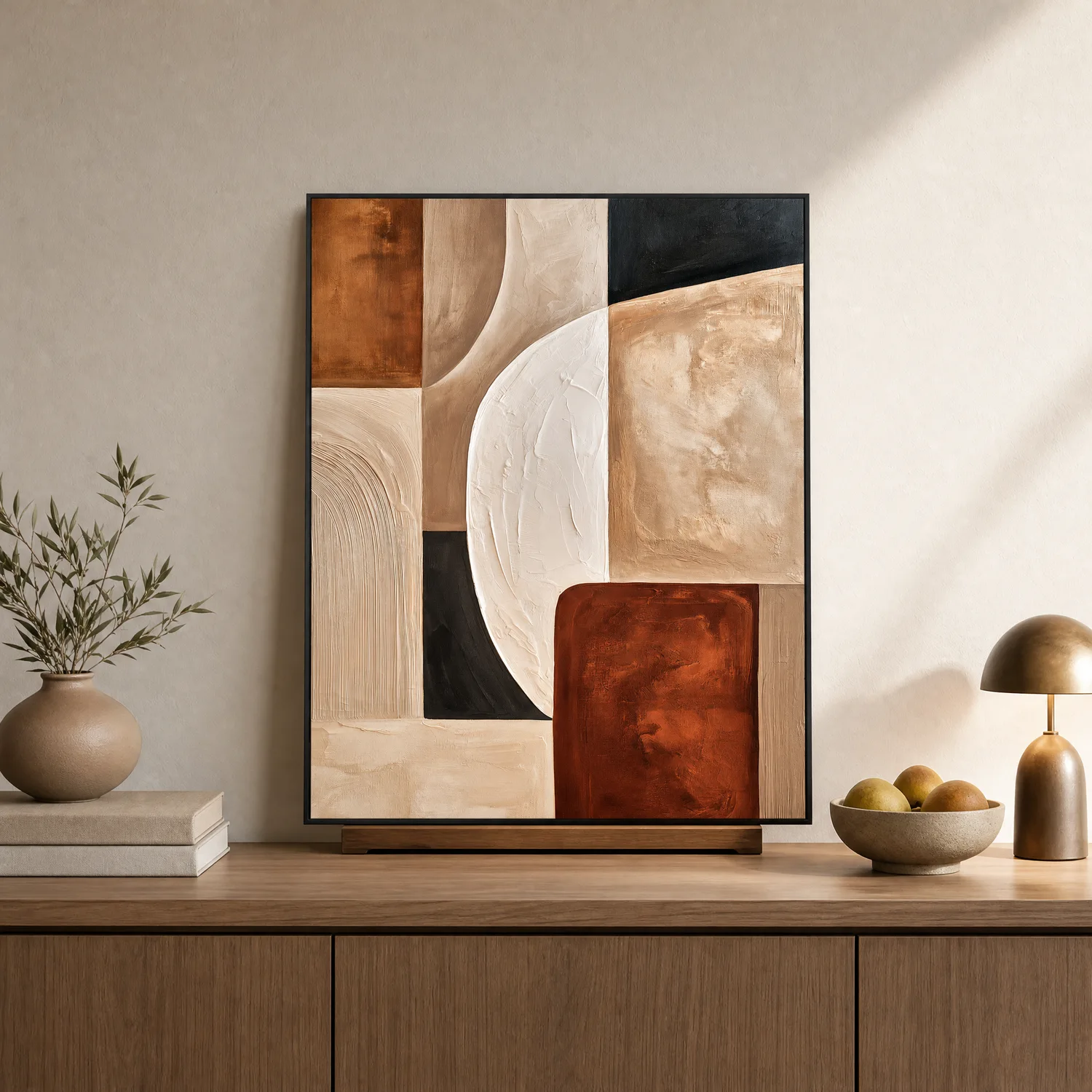 between-dark-fields-textured-abstract-painting-display-04 P094 | Between Dark Fields – Textured Abstract Painting