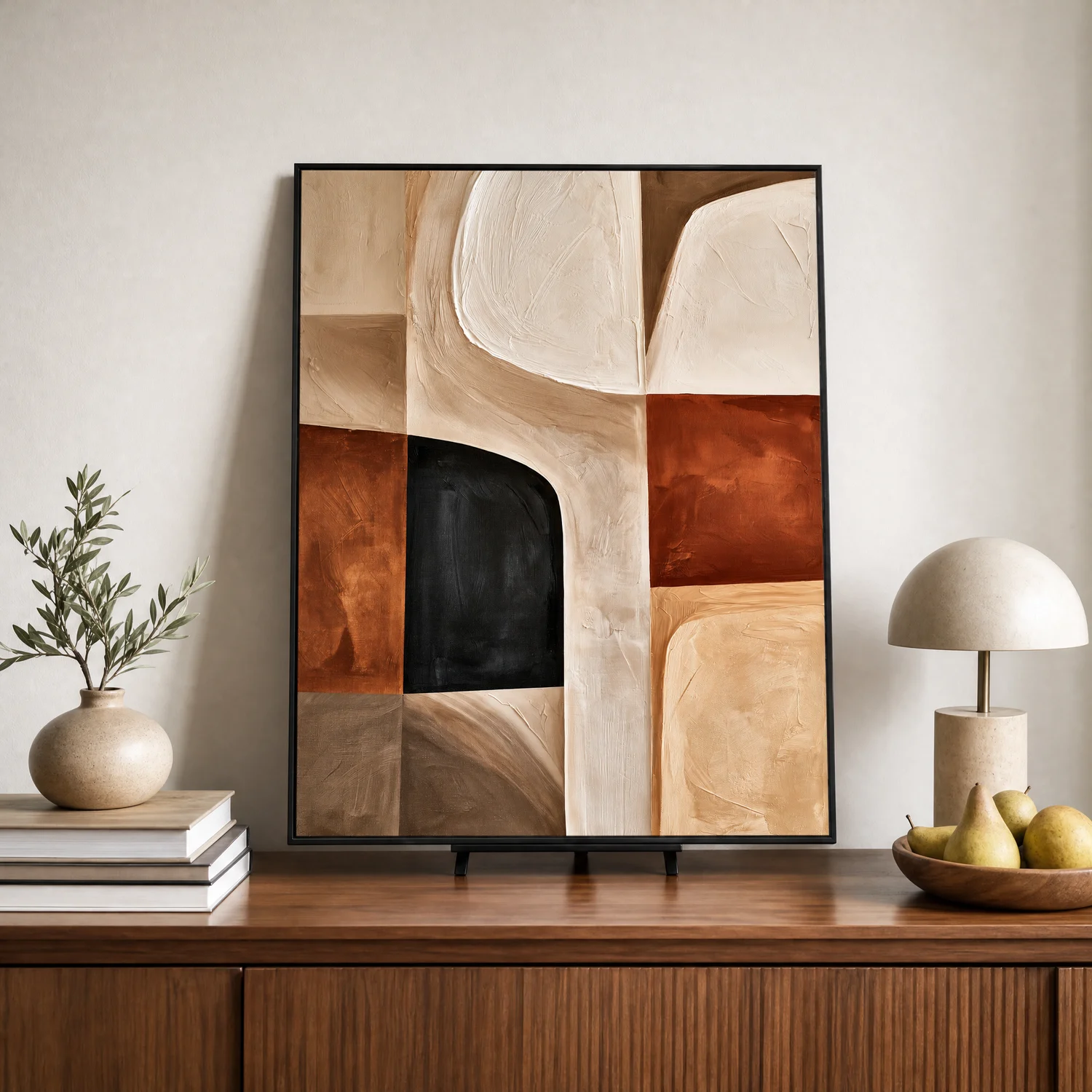 black-alcove-geometric-wall-art-display-04 P095 | Black Alcove – Geometric Wall Art