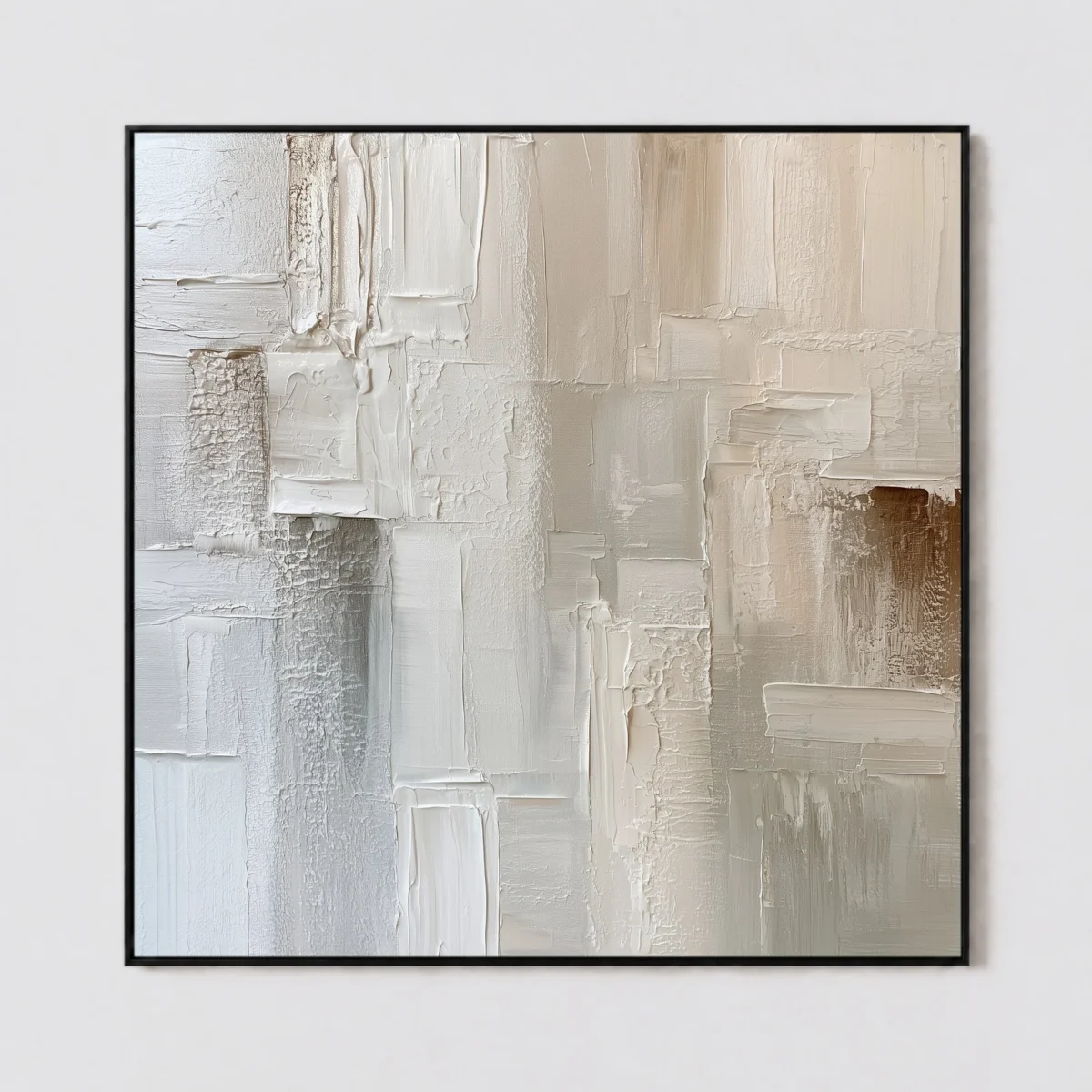 S071 | Brown Anchor – Textured Abstract Wall Art