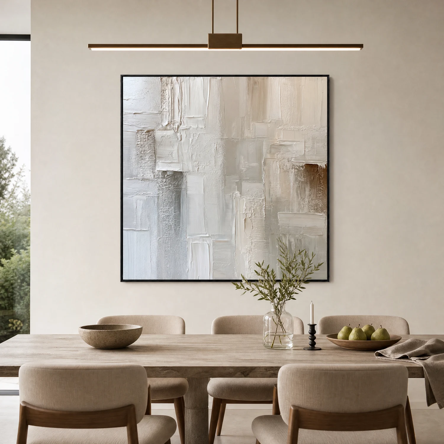 brown-anchor-textured-abstract-wall-art-display-04 S071 | Brown Anchor – Textured Abstract Wall Art