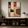 brown-inset-geometric-wall-art-display-03 P093 | Brown Inset – Geometric Wall Art