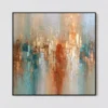 burnt-axis-blue-orange-abstract-wall-art-burnt-axis-blue-orange-abstract-wall-art-T-1x1-black-frame-wall S042 | Burnt Axis – Blue Orange Abstract Wall Art