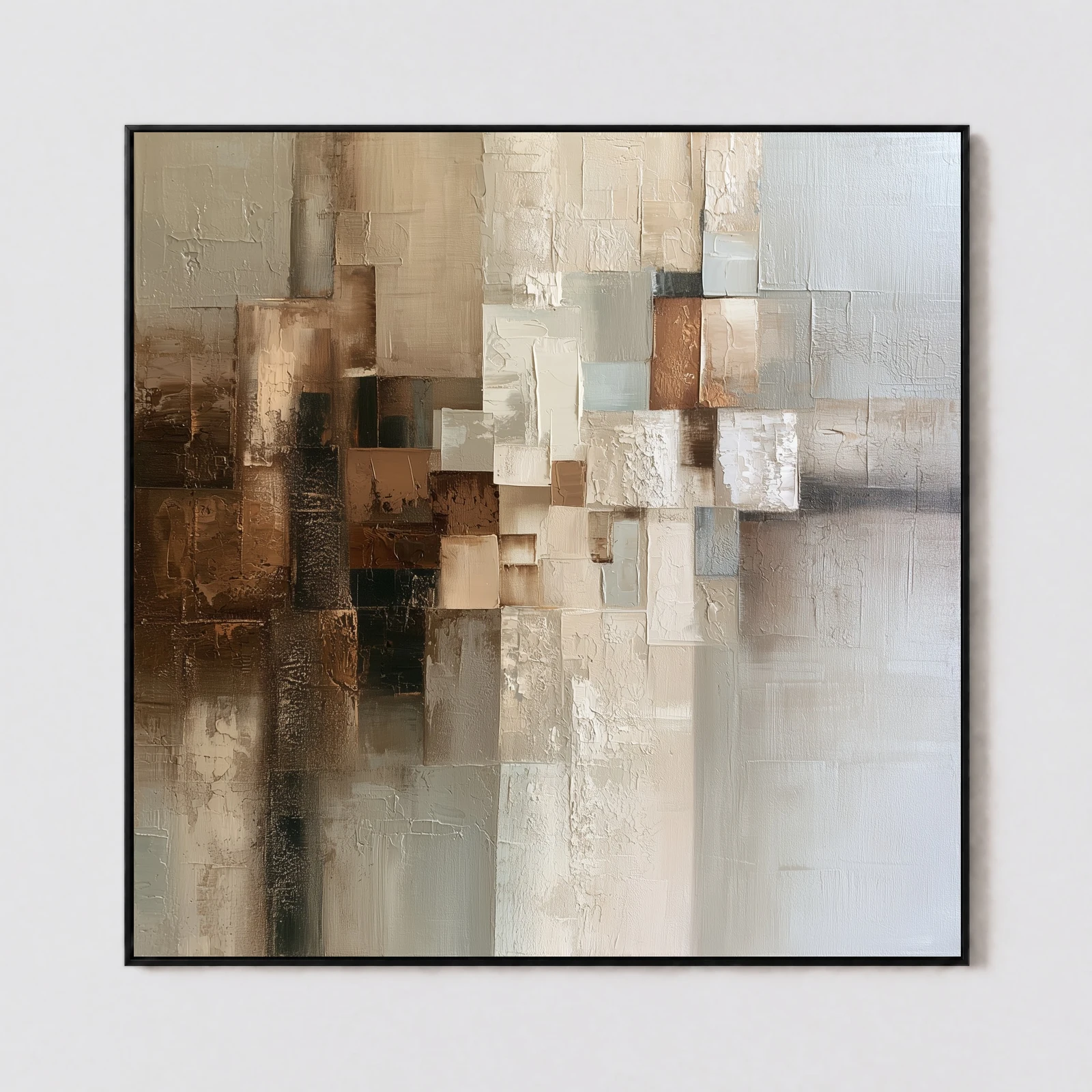S063 | Counterweight – Geometric Abstract Wall Art
