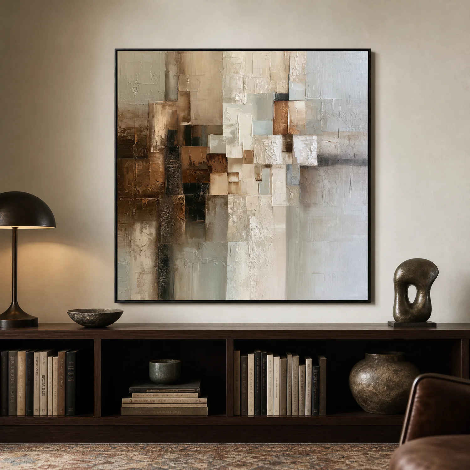 counterweight-geometric-abstract-wall-art-display-02 S063 | Counterweight – Geometric Abstract Wall Art