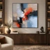 crosscut-geometric-abstract-painting-display-04 S038 | Crosscut – Geometric Abstract Painting