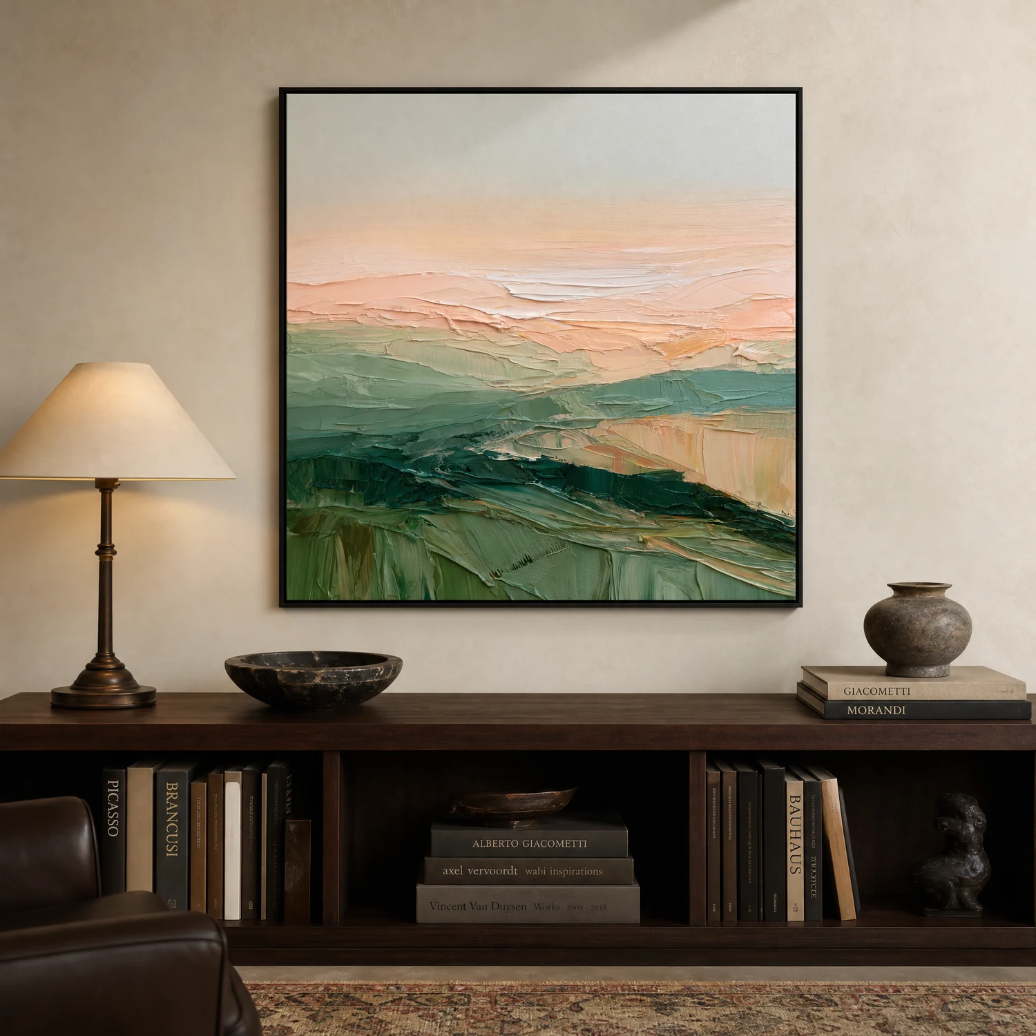 folded-terrain-textured-abstract-wall-art-display-02 S055 | Folded Terrain – Textured Abstract Wall Art