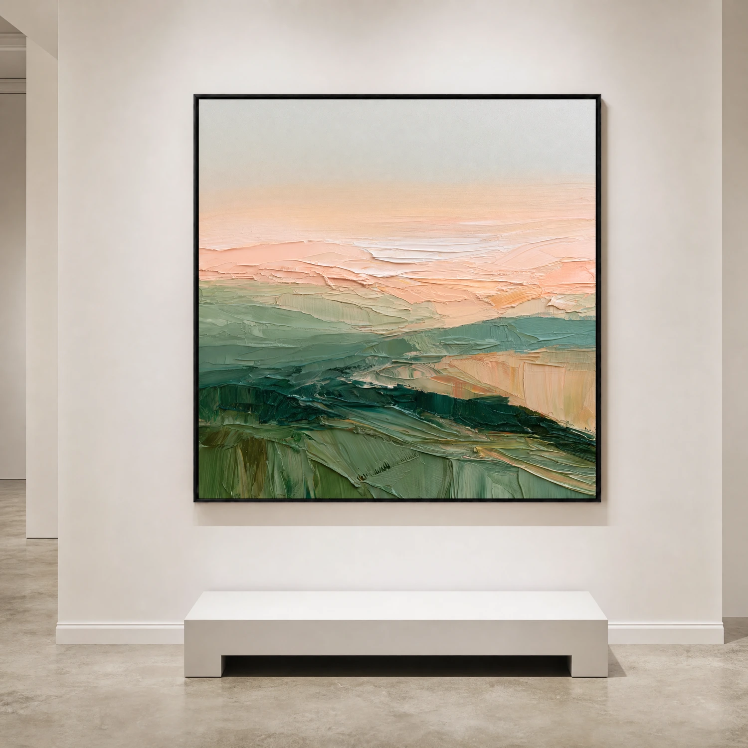 folded-terrain-textured-abstract-wall-art-display-03 S055 | Folded Terrain – Textured Abstract Wall Art