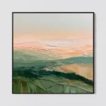 S055 | Folded Terrain – Textured Abstract Wall Art