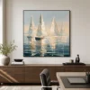 S046 | Harbor Light – Sailboat Wall Art