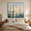 S046 | Harbor Light – Sailboat Wall Art