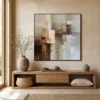 ivory-column-neutral-abstract-wall-art-display-02 S060 | Ivory Column – Neutral Abstract Wall Art