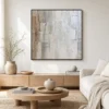 ivory-passage-textured-abstract-wall-art-display-01 S068 | Ivory Passage – Textured Abstract Wall Art