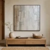 ivory-passage-textured-abstract-wall-art-display-02 S068 | Ivory Passage – Textured Abstract Wall Art