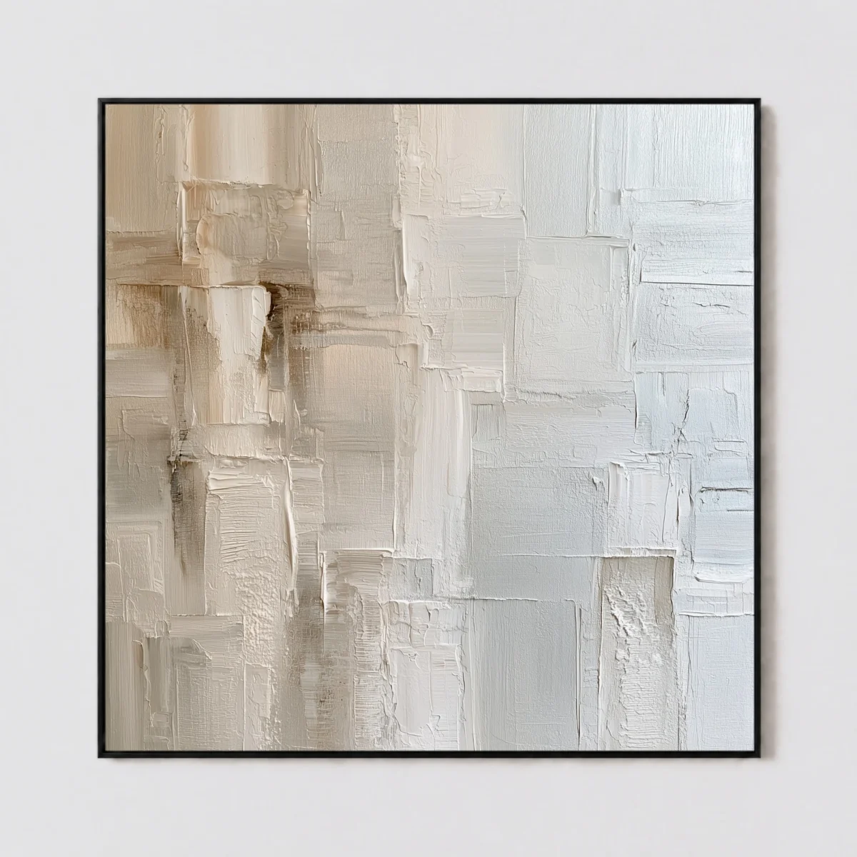 S070 | Layered Blocks – Geometric Abstract Wall Art