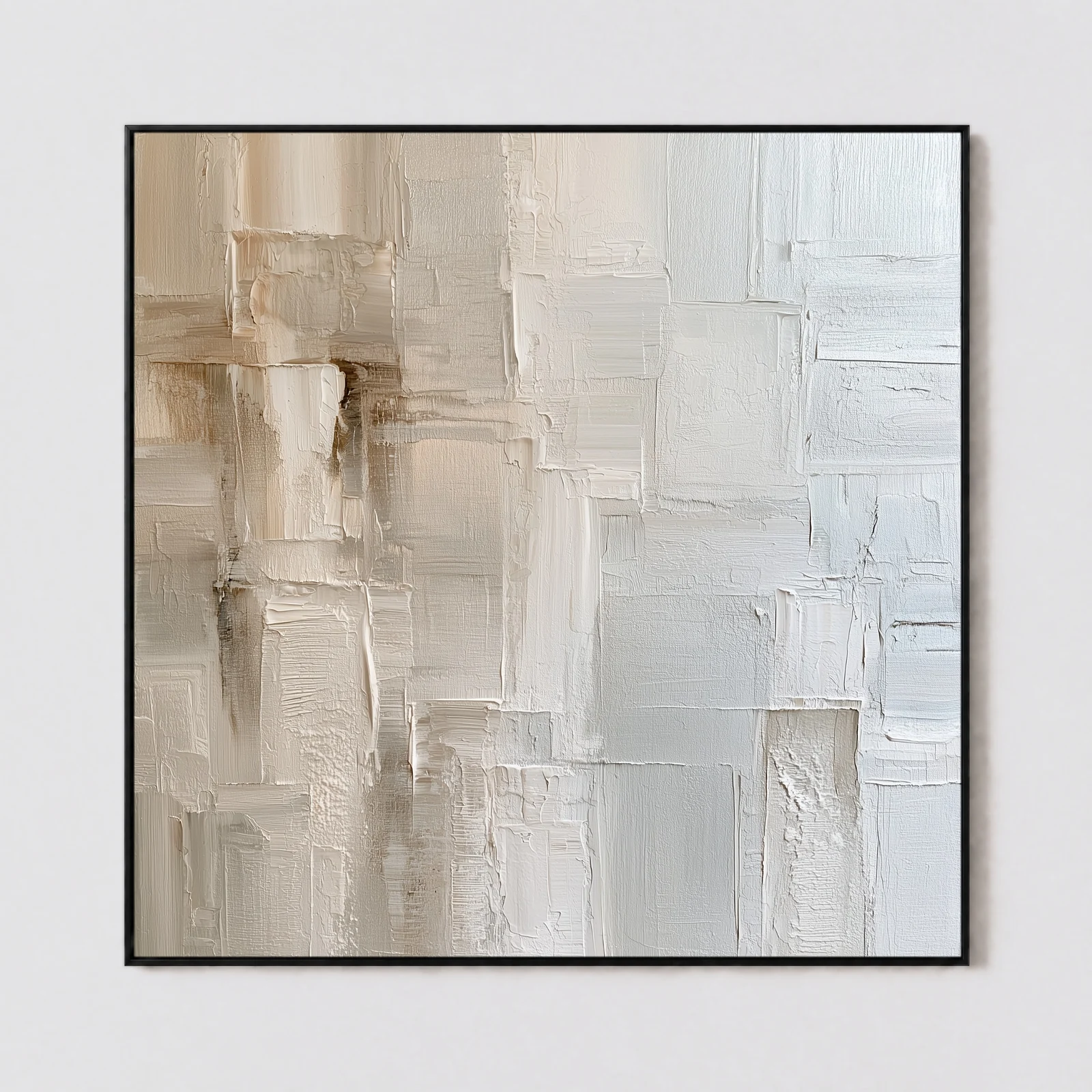S070 | Layered Blocks – Geometric Abstract Wall Art