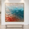 lower-ember-blue-abstract-wall-art-display-03 S046 | Lower Ember – Blue Abstract Wall Art