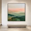 lower-ridge-abstract-mountain-wall-art-display-03 S054 | Lower Ridge – Abstract Mountain Wall Art