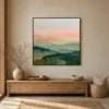 lower-ridge-abstract-mountain-wall-art-display-04 S054 | Lower Ridge – Abstract Mountain Wall Art