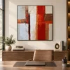 material-crossing-modern-textured-wall-art-display-02 S052 | Material Crossing – Modern Textured Wall Art